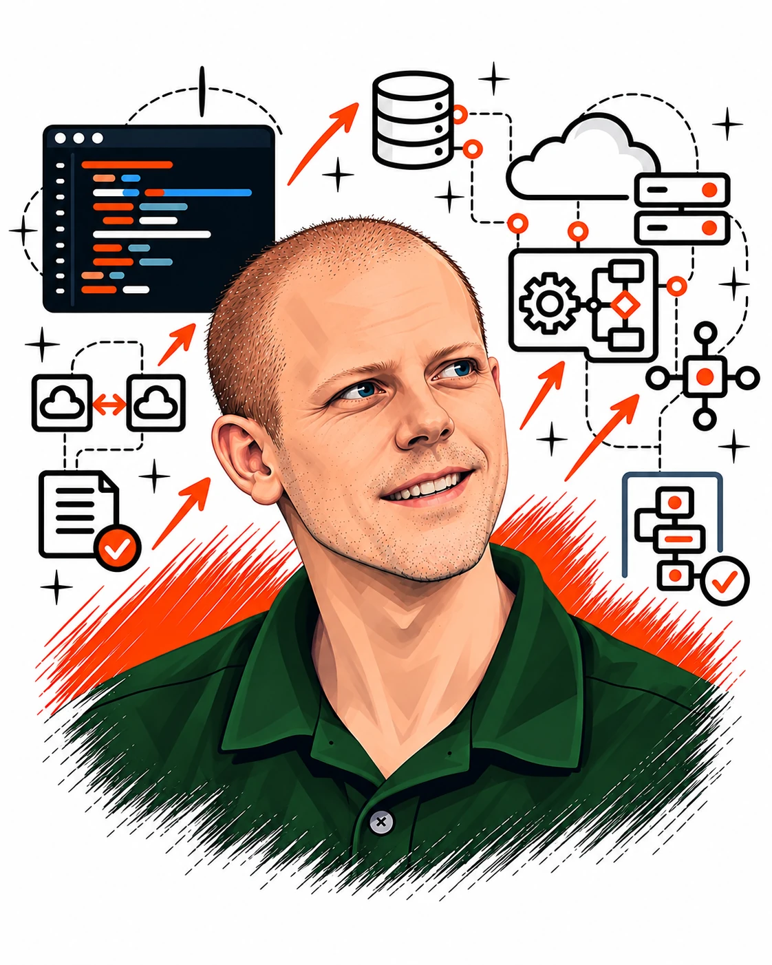Portrait of James