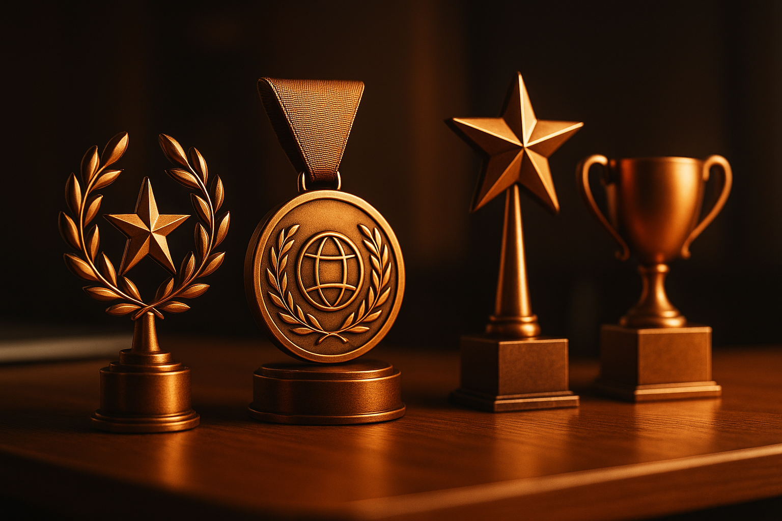 Industry badges and recognition